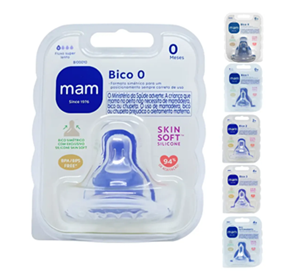 Bico De Mamadeira Mam Todos Tamanhos - Embalagem Unitária