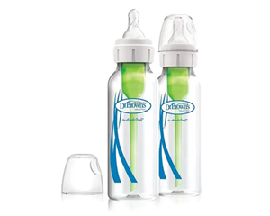 Mamadeira Dr Brown's Options+ Anticólicos 250ml Branca Branco Options